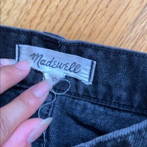 Madewell Skirts - Madewell black denim mini skirt size 25 Madewell Skirts - Madewell black denim mini skirt size 25